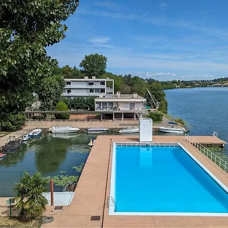 Evasion Chic - Port Et Piscine Apartmán Albigny-sur-Saone